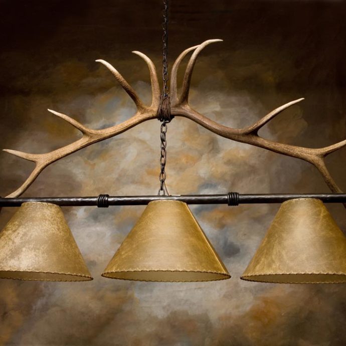 Antler Pool Table Light