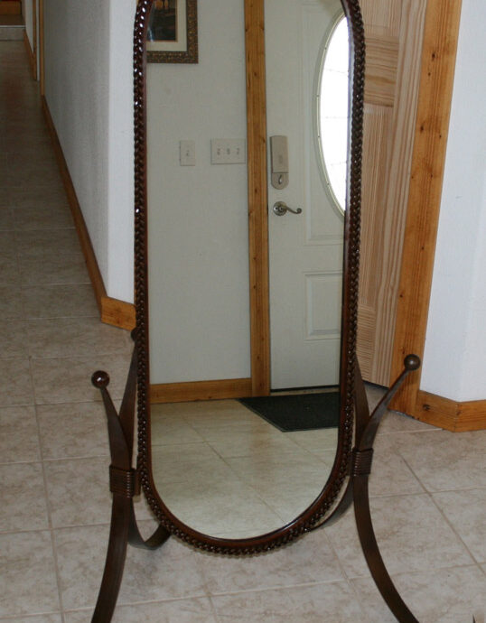 Big Horn Braided Floor Mirror