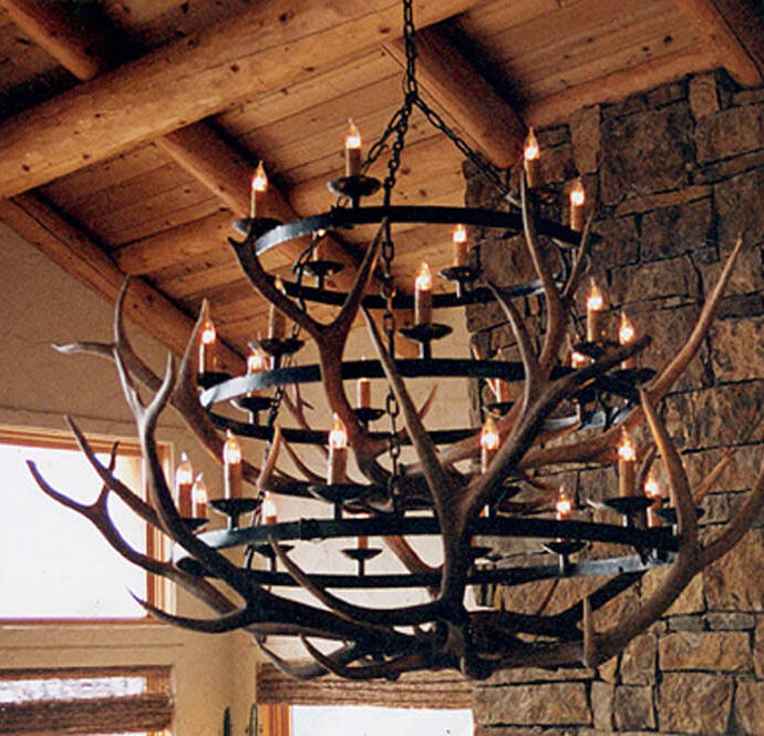 Crown of the Tetons Chandelier
