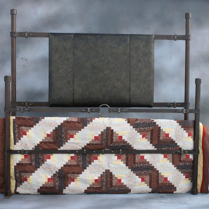 Iron Strap Bed