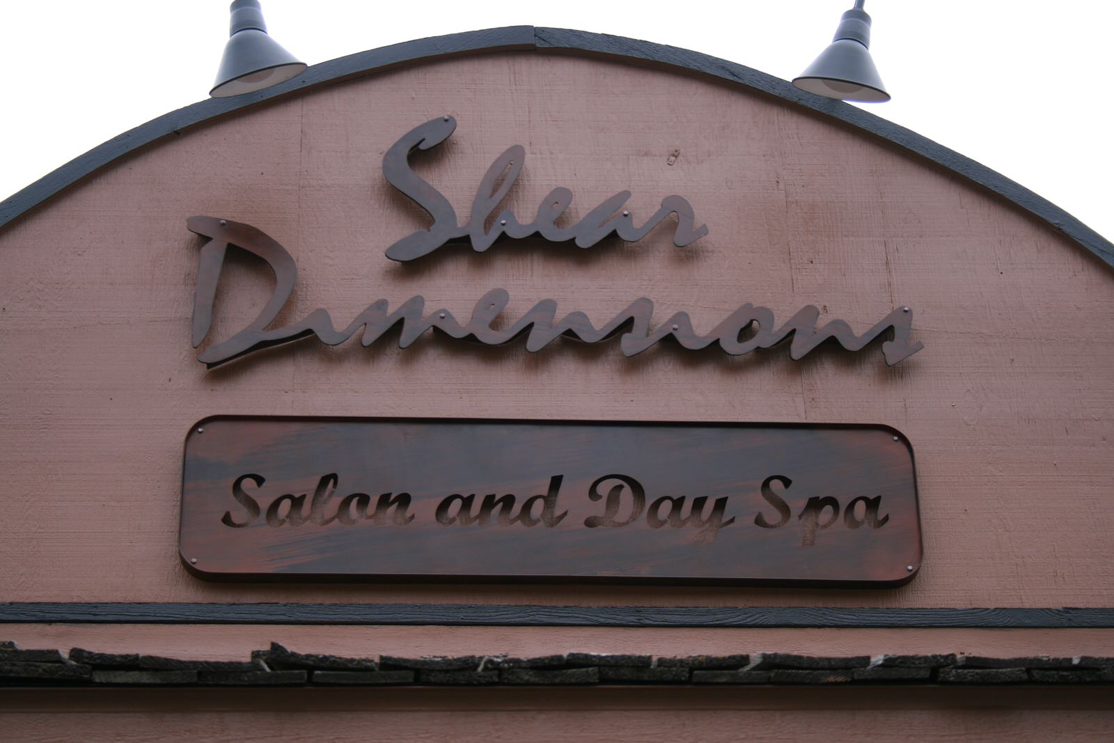 Sheer Dimensions Front Sign Silhouettes