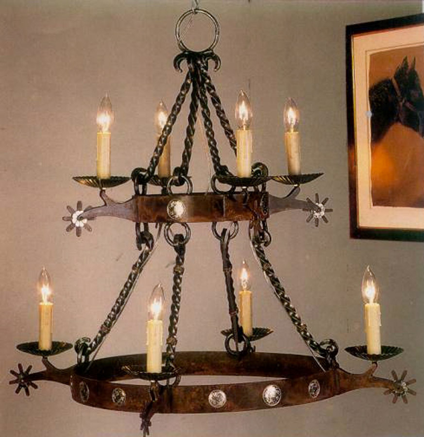 Spur Two-Tier Chandelier